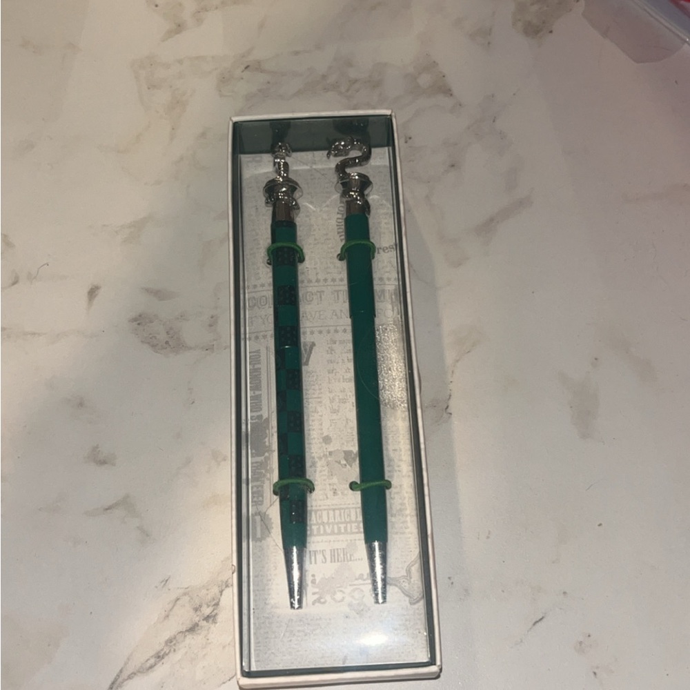 Slytherin Pen & Pencil Set